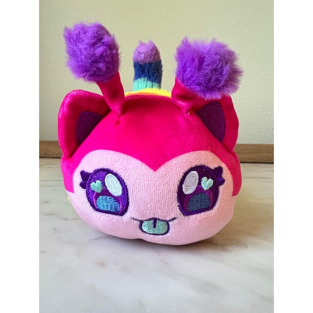 Aphmau MeeMeows Safari Series Caterpillar Cat Plush Limited Edition Rainbow
